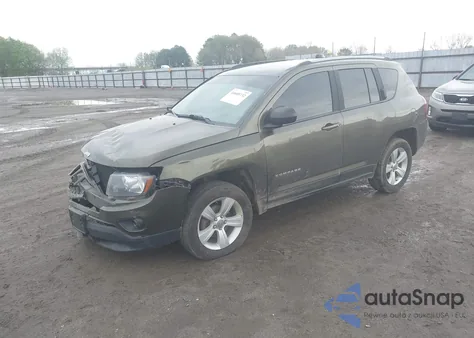 2016 Jeep Compass Sport из США, поврежденный, VIN 1C4NJDBB8GD507935